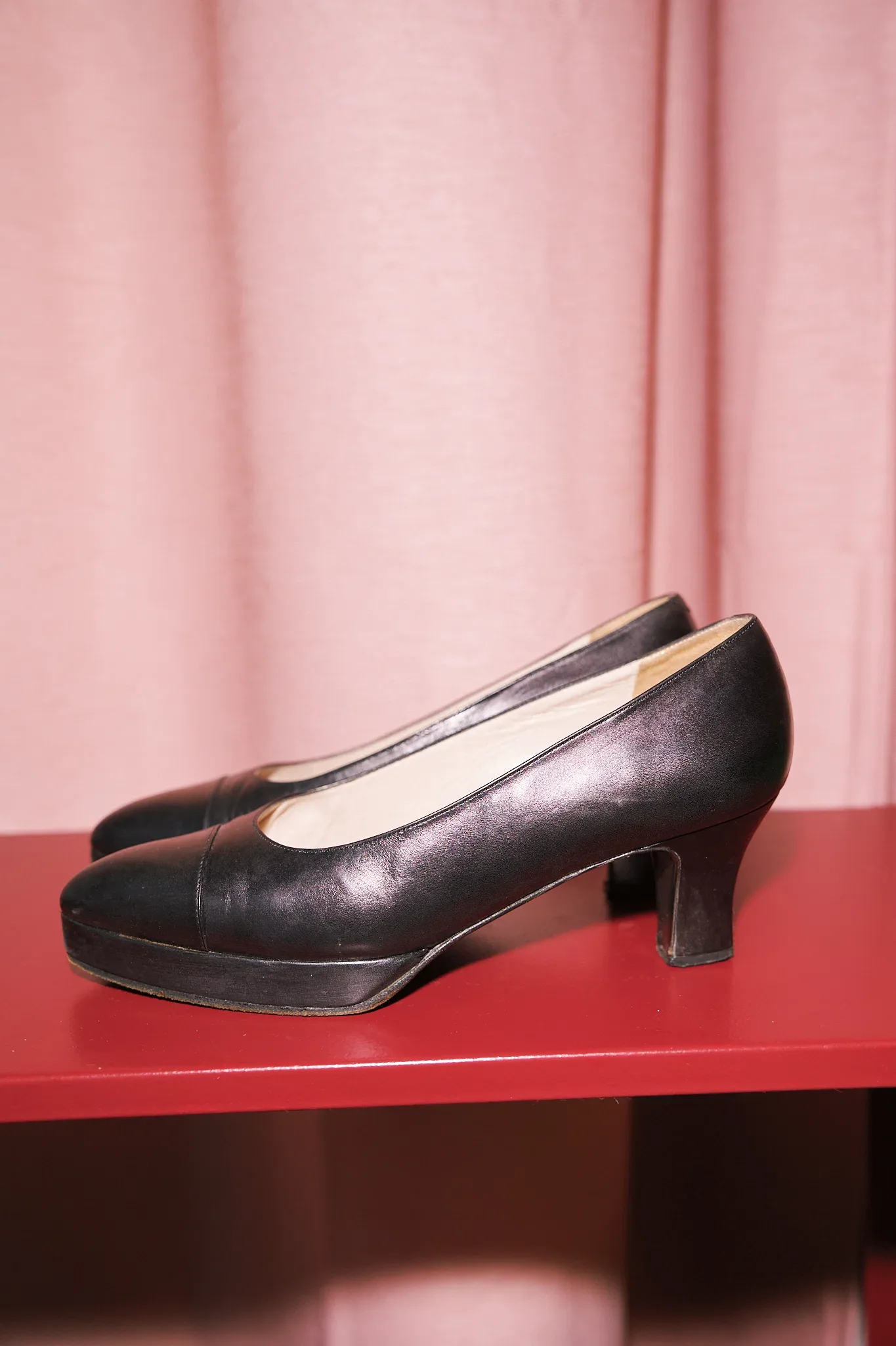 Chanel platform pumps 2