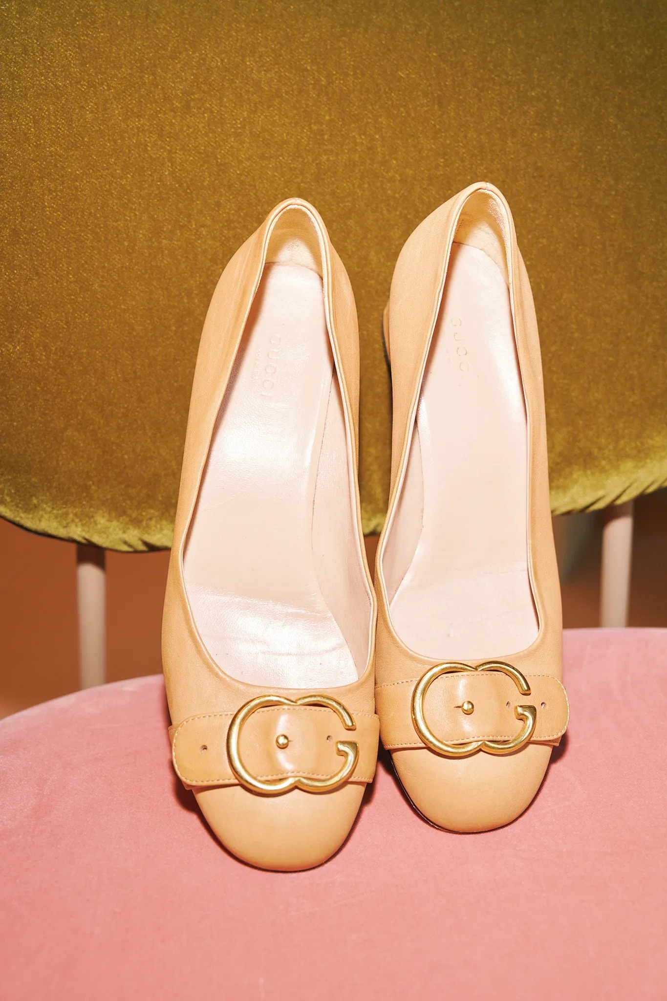Gucci beige ballet flats 2
